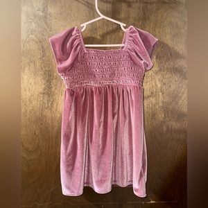 Velvet Toddler Dress